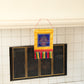 Tibetan Buddhist Ashtamangala Wall Hanging Tassels Tapestry, 18"X12", Asian Chinese Indian Wall Art Home Décor