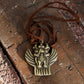 Vintage Tibetan Garuda Bird Necklace, Adjustable Tibetan Buddhism Charm #26 - ZentralDesigns