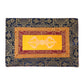 Tibetan Buddhism Om Brocade Shrine Table Cover Altar Cloth, Chinese Nepal Buddhist Vajra Mat, 16”X10.5”