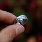 Praying Hand with Buddhist Sutra Sterling Silver Ring, Tibetan Buddhism Ring - ZentralDesigns
