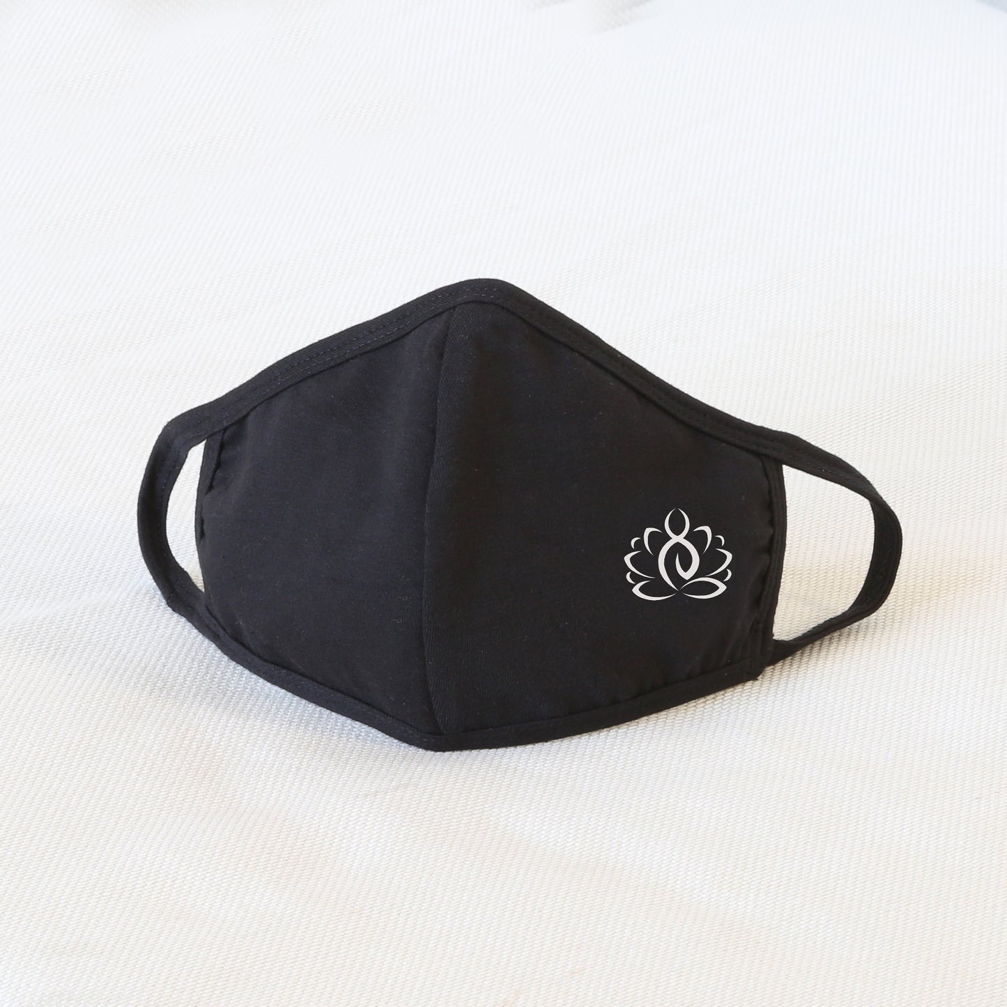 Reusable Cloth Face Mask Covering, Zen Meditation 2-LayerWashable Cotton Mask